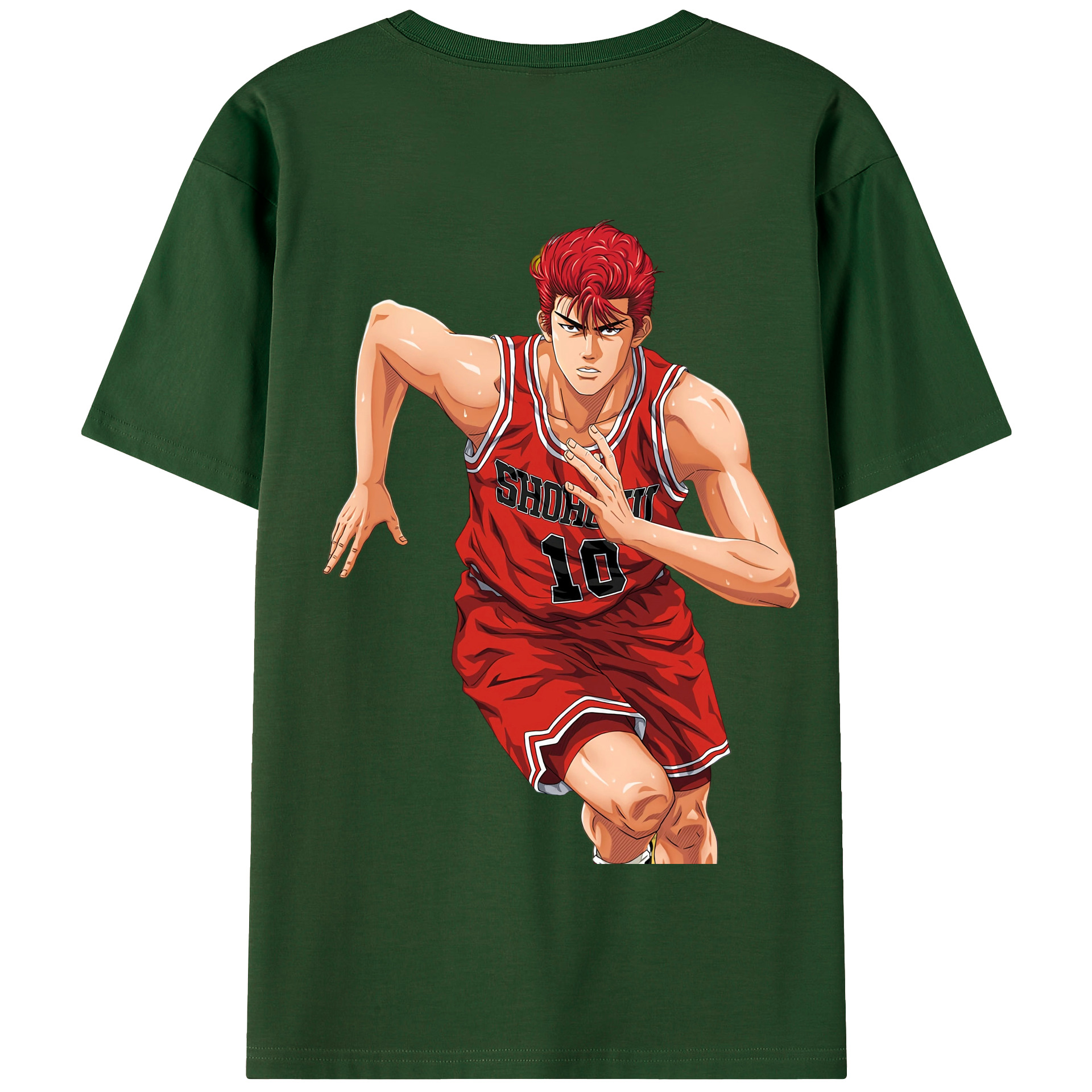SLAM DUNK／スラムダンク 綿100％半袖Tシャツ（背面プリント）